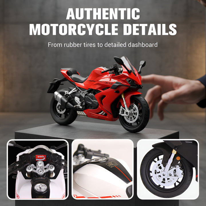Motorcycle Model 1:12 Scale Alloy Diecast Display