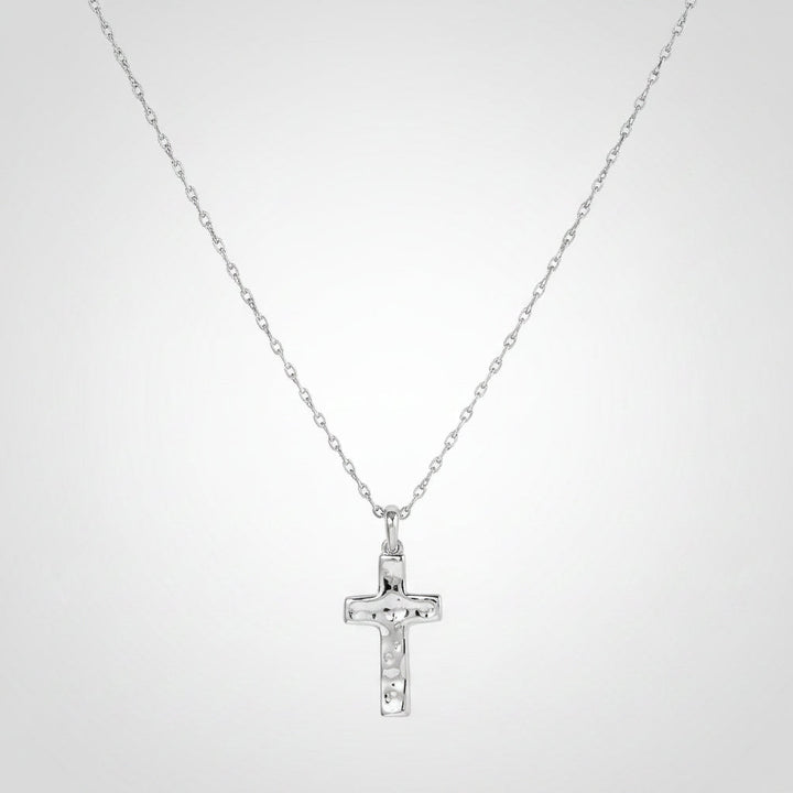 Necklace Cross Pendant Mothers Day Gift Gold jewelry Minimalist