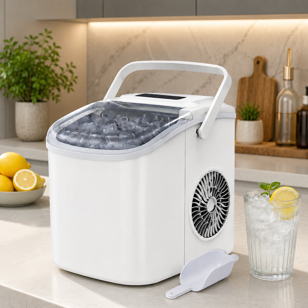 Nugget Ice Maker Countertop Portable Compact Machine