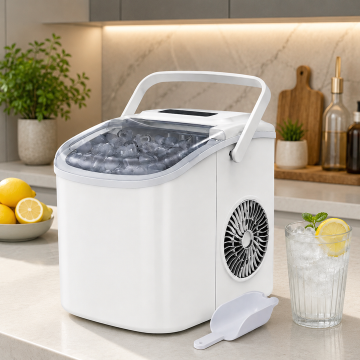 Nugget Ice Maker Countertop Portable Compact Machine