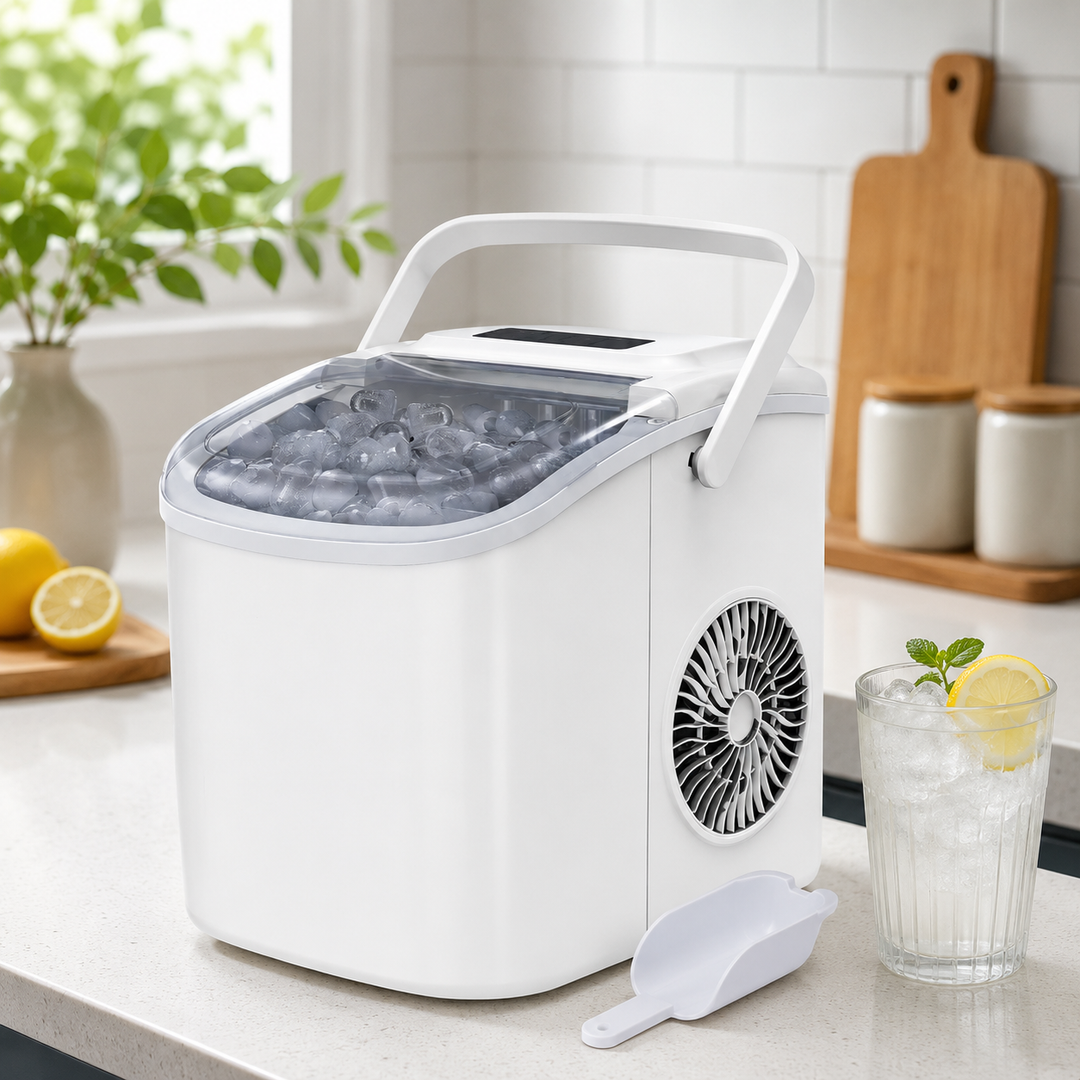 Nugget Ice Maker Countertop Portable Compact Machine