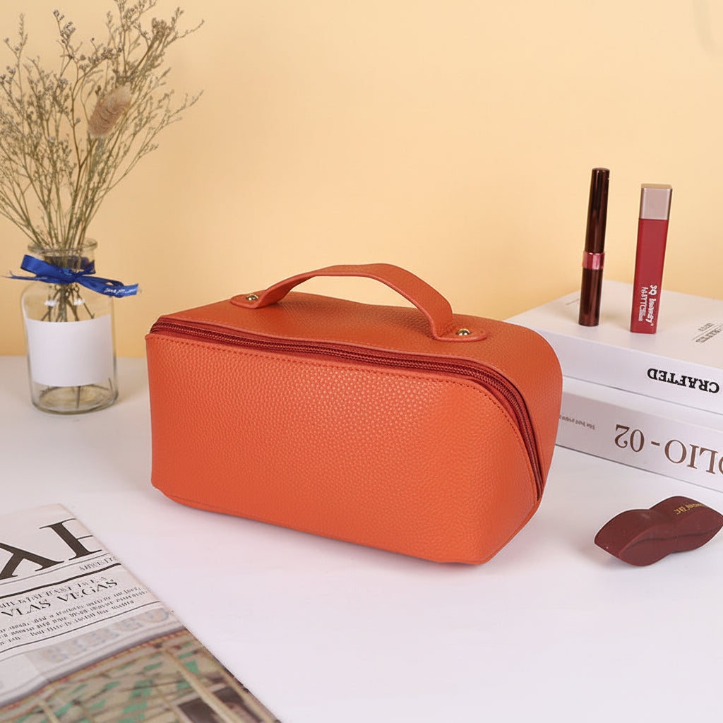 Makeup Bag Travel Cosmetic Organizer Large Capacity Toiletry Case