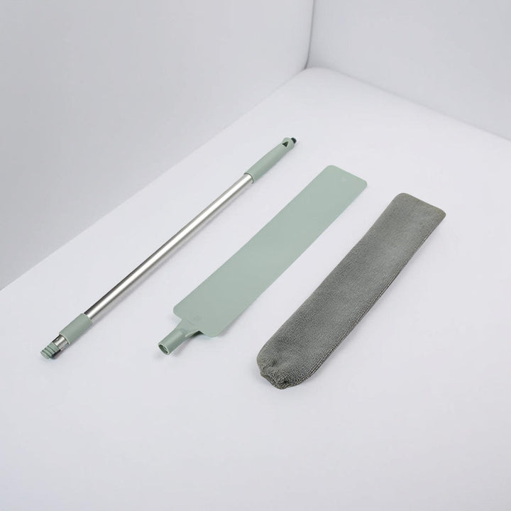 Mop Retractable Gap Cleaning Tool Microfiber Brush Flat Design