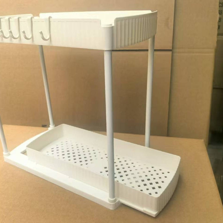 Under Sink Organizer Set 2 Pack Multi Purpose Storage Drawers