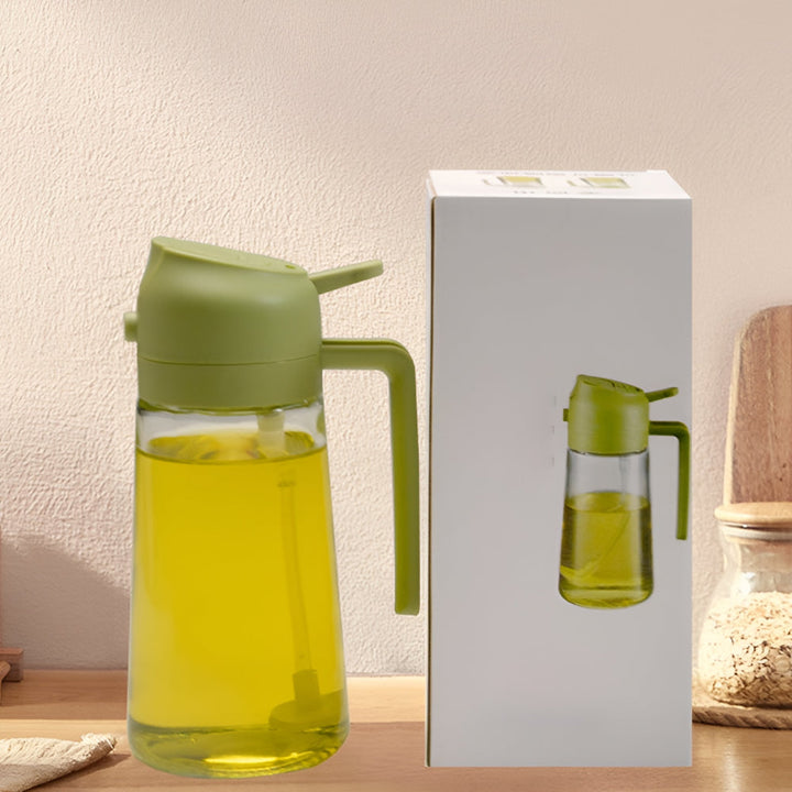 Oil Sprayer Glass Oil Dispenser Kitchen Refillable Spray