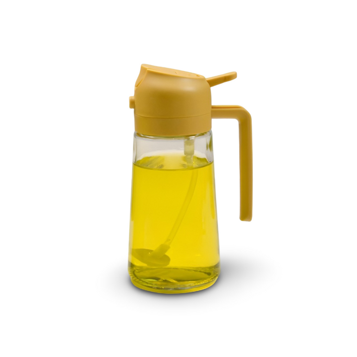 Oil Sprayer Glass Oil Dispenser Kitchen Refillable Spray