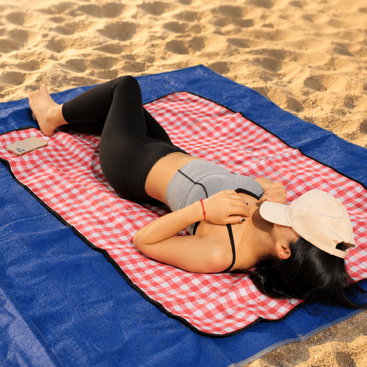 Outdoor Beach Picnic Mat Sand-Free Foldable Travel