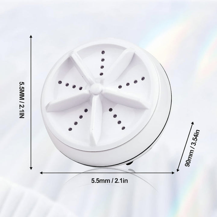 Mini Washing Machine Portable USB Ultrasonic Clothes Cleaner