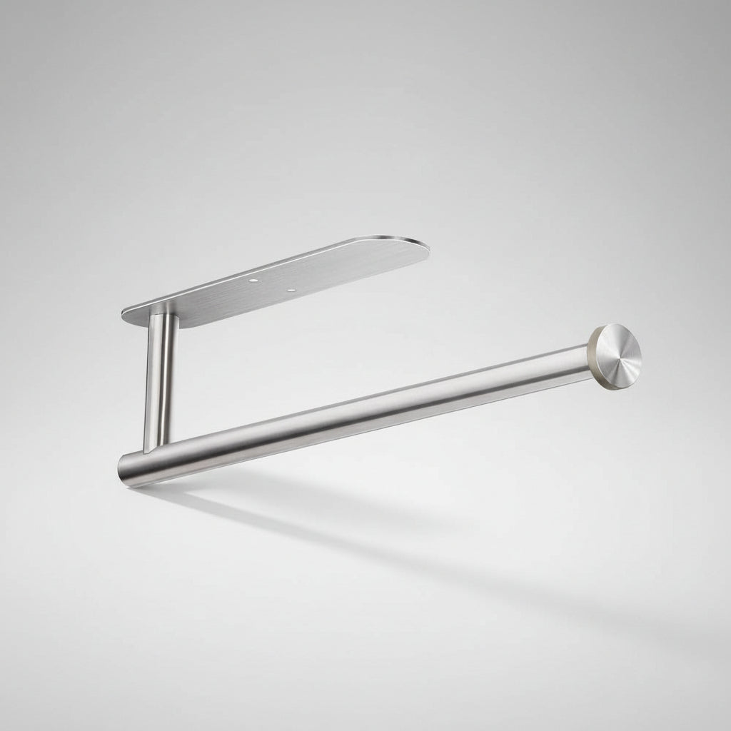 Paper Towel Holder Under Cabinet Black Stainless Steel