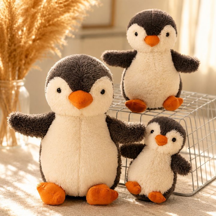 Penguin Plush Toy Soft Stuffed Animal Sleep Companion