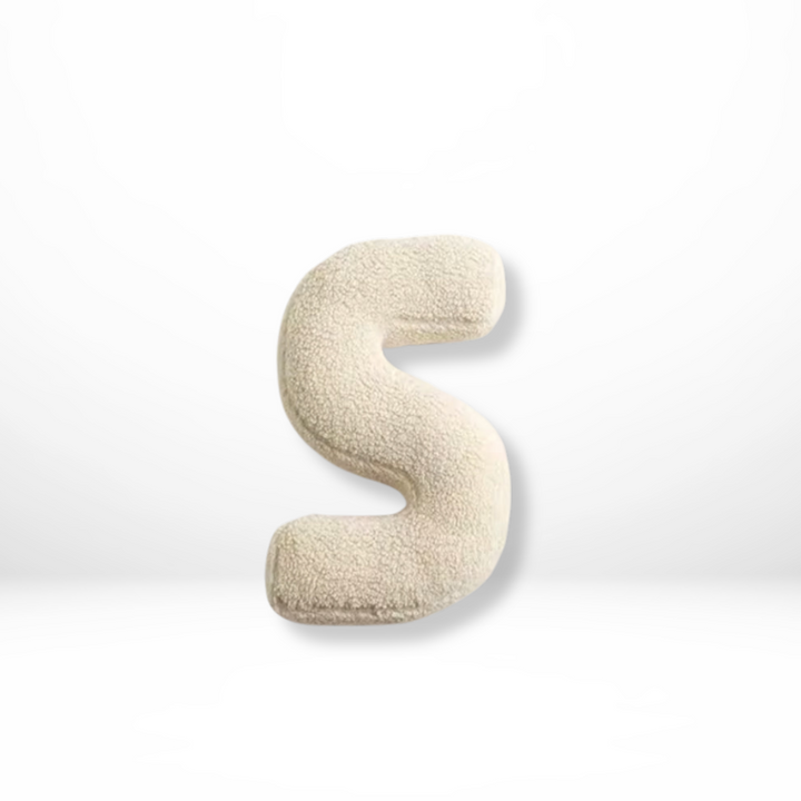 Pillow Alphabet Letter Decorative Throw Cushion Style