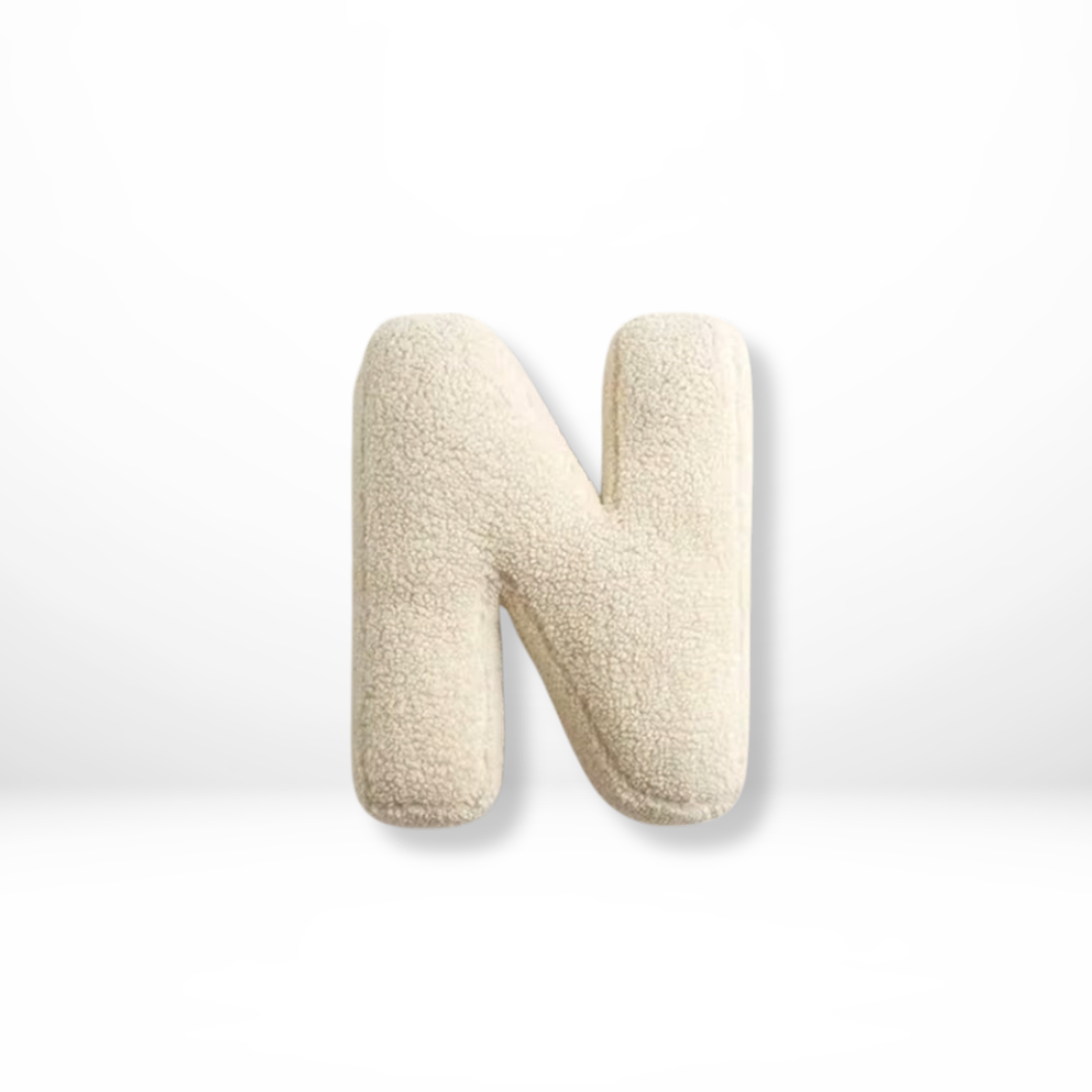 Pillow Alphabet Letter Decorative Throw Cushion Style