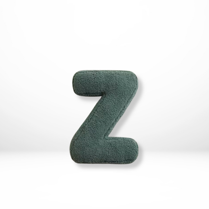 Pillow Alphabet Letter Decorative Throw Cushion Style
