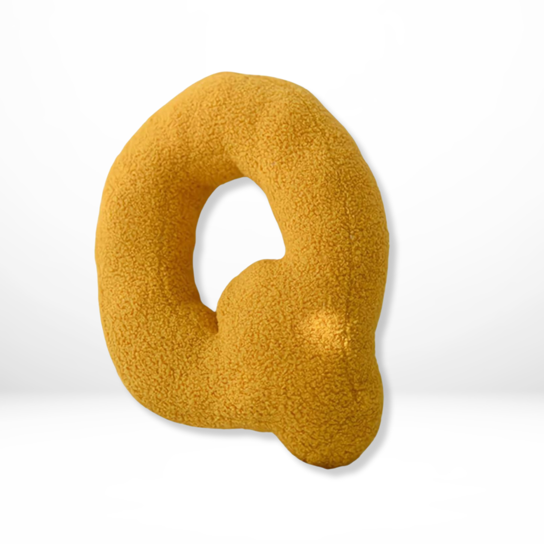 Pillow Alphabet Letter Decorative Throw Cushion Style