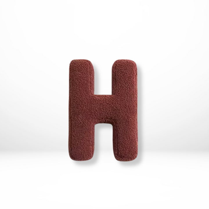 Pillow Alphabet Letter Decorative Throw Cushion Style