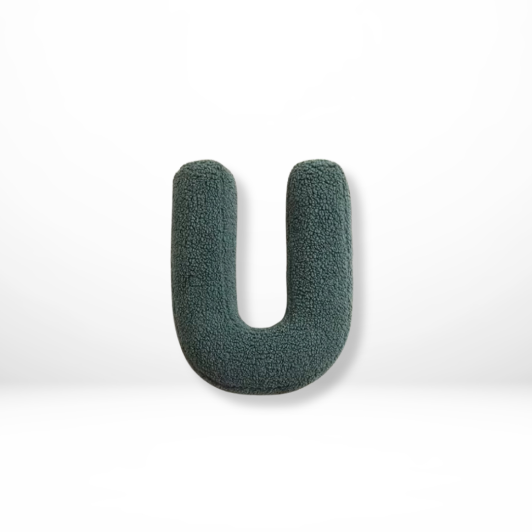 Pillow Alphabet Letter Decorative Throw Cushion Style