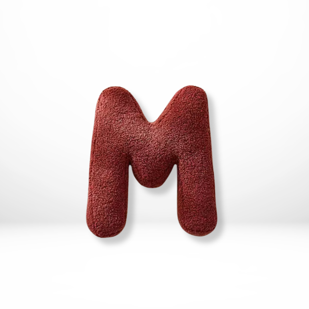 Pillow Alphabet Letter Decorative Throw Cushion Style