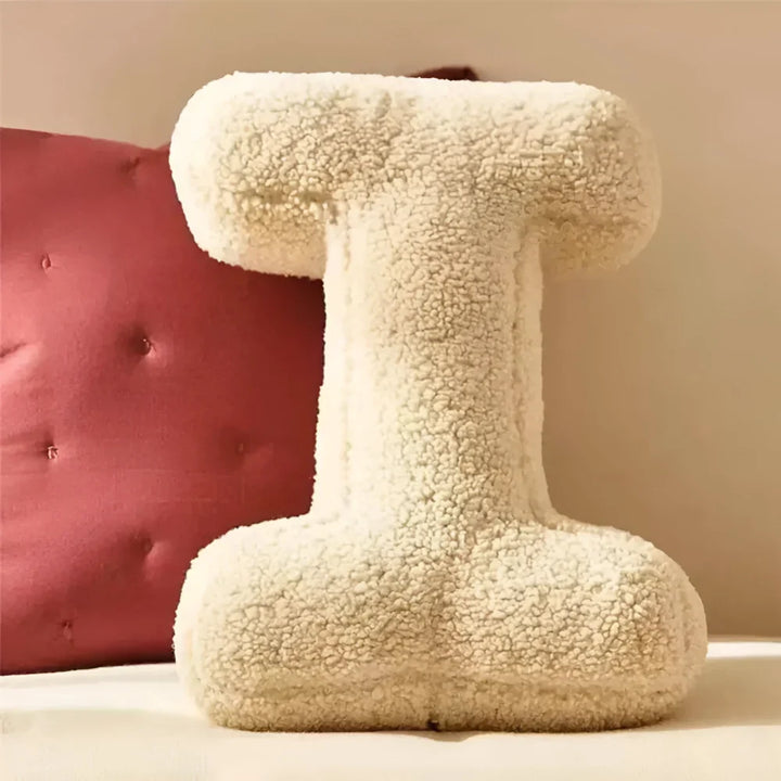 Pillow Alphabet Letter Decorative Throw Cushion Style