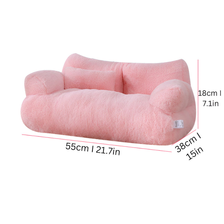 Pet Bed Sofa Washable Dog Cat Couch