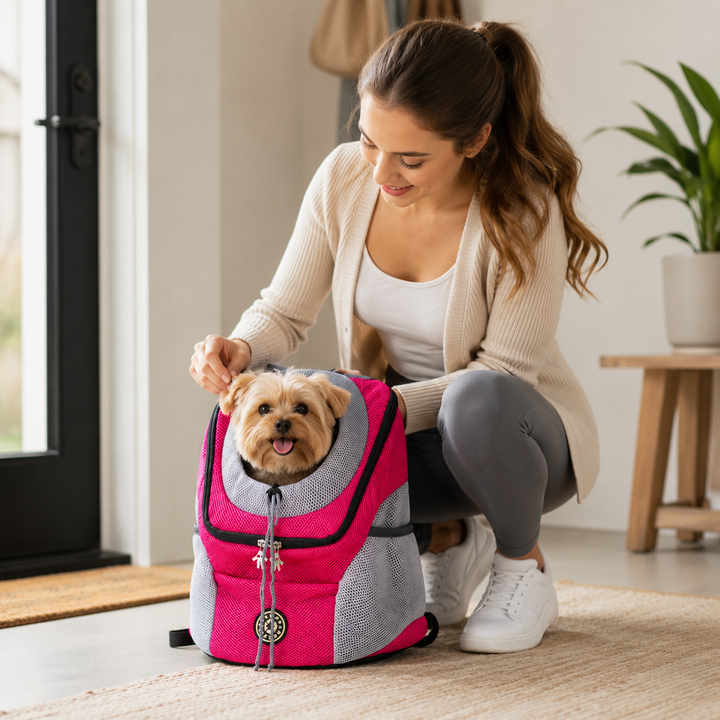 Pet Carrier Dog Carrier Backpack Travel Friendly Design