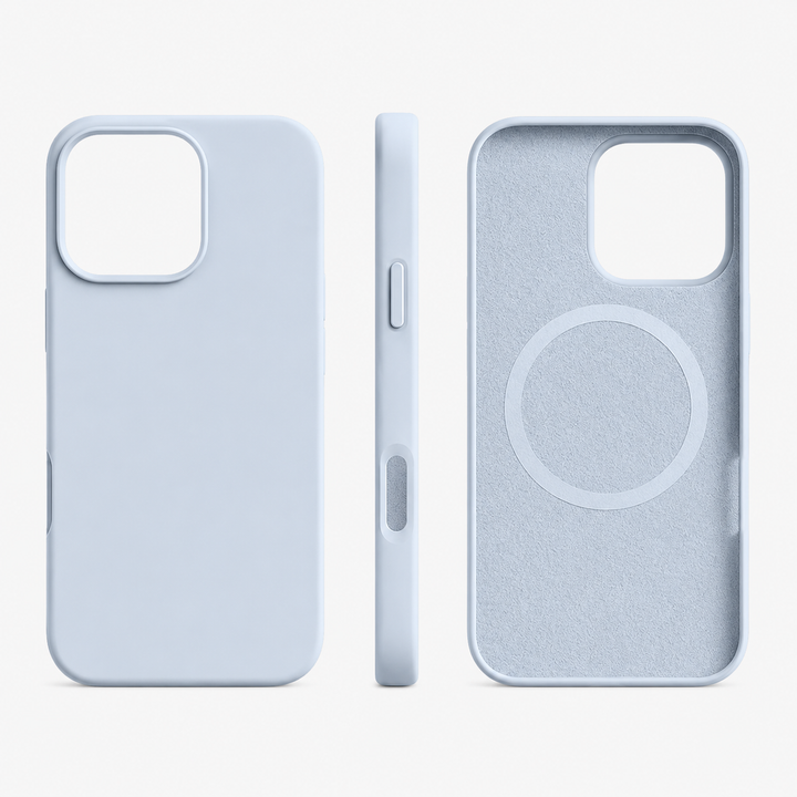 Phone Case Magnetic Silicone Wireless Charging Protective Cover