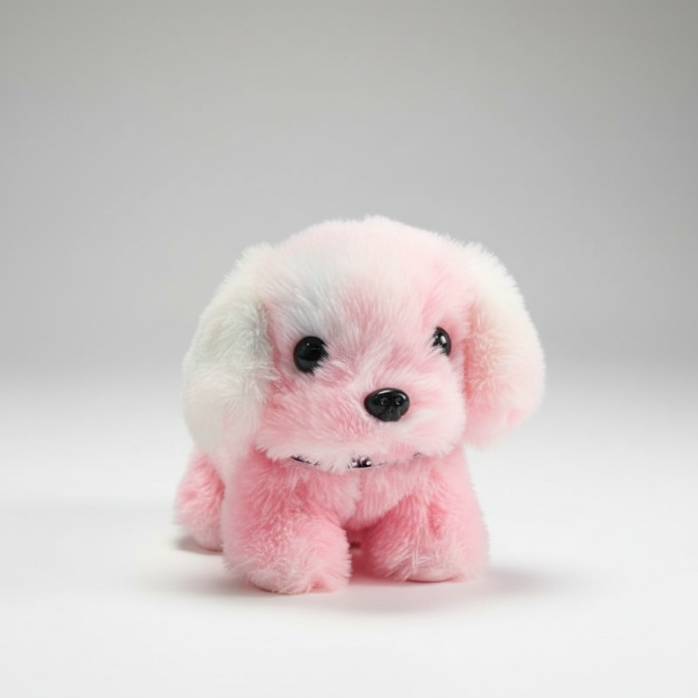 Plush Dog Toy Interactive Walking Barking Puppy Figure