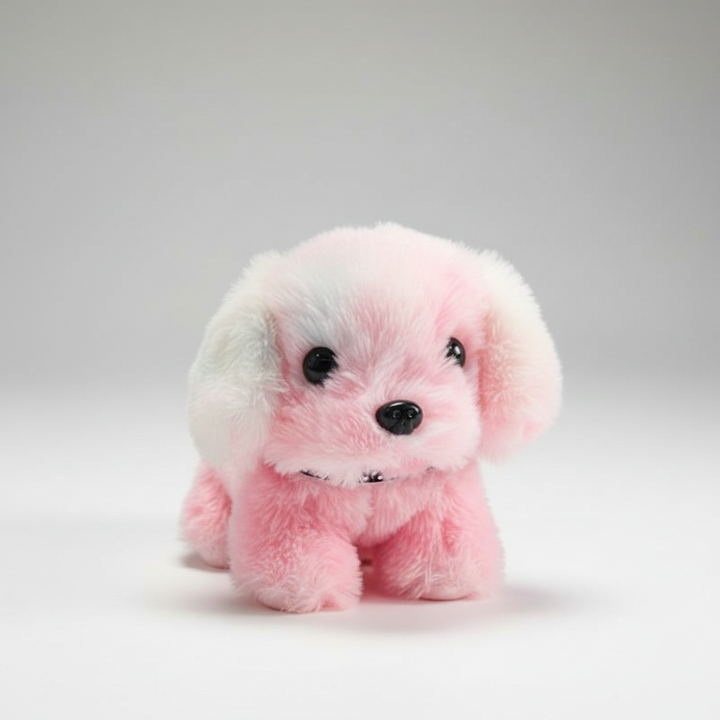 Plush Dog Toy Interactive Walking Barking Puppy Figure
