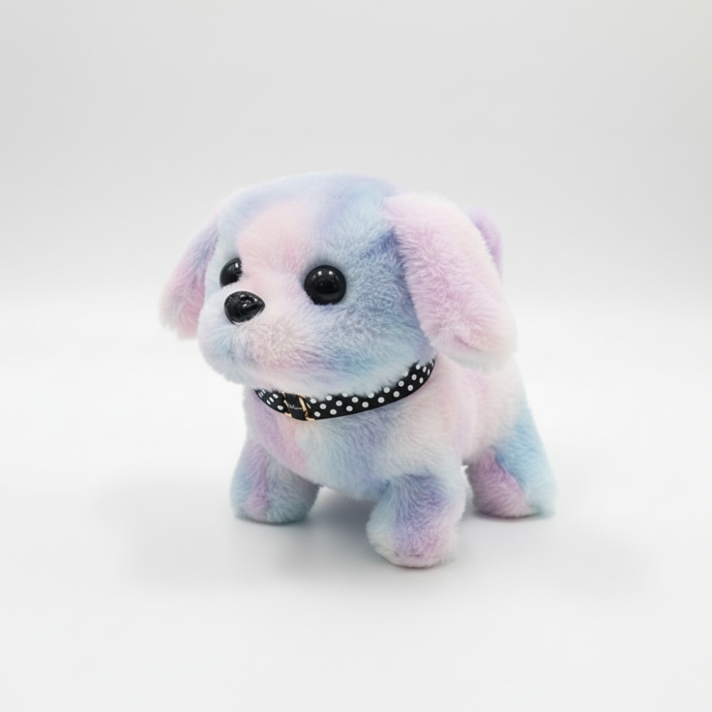 Plush Dog Toy Interactive Walking Barking Puppy Figure