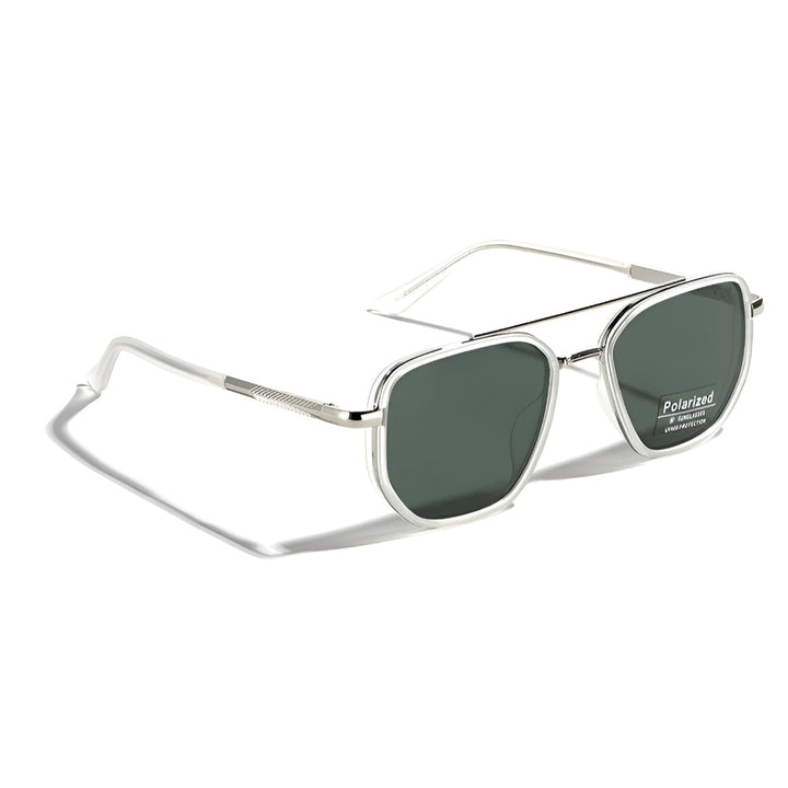 Polarized Sunglasses Retro Square UV Protection Wristbands