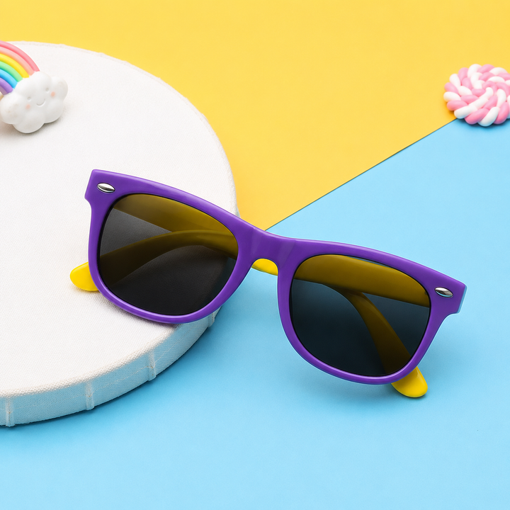 Polarized Sunglasses UV Protection Kids Flexible Wraparound