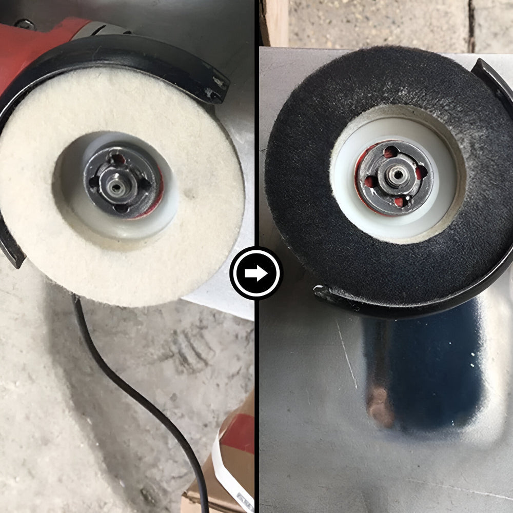 Polishing Wheel Felt Disc Grinder Surface Buffing Pad Set