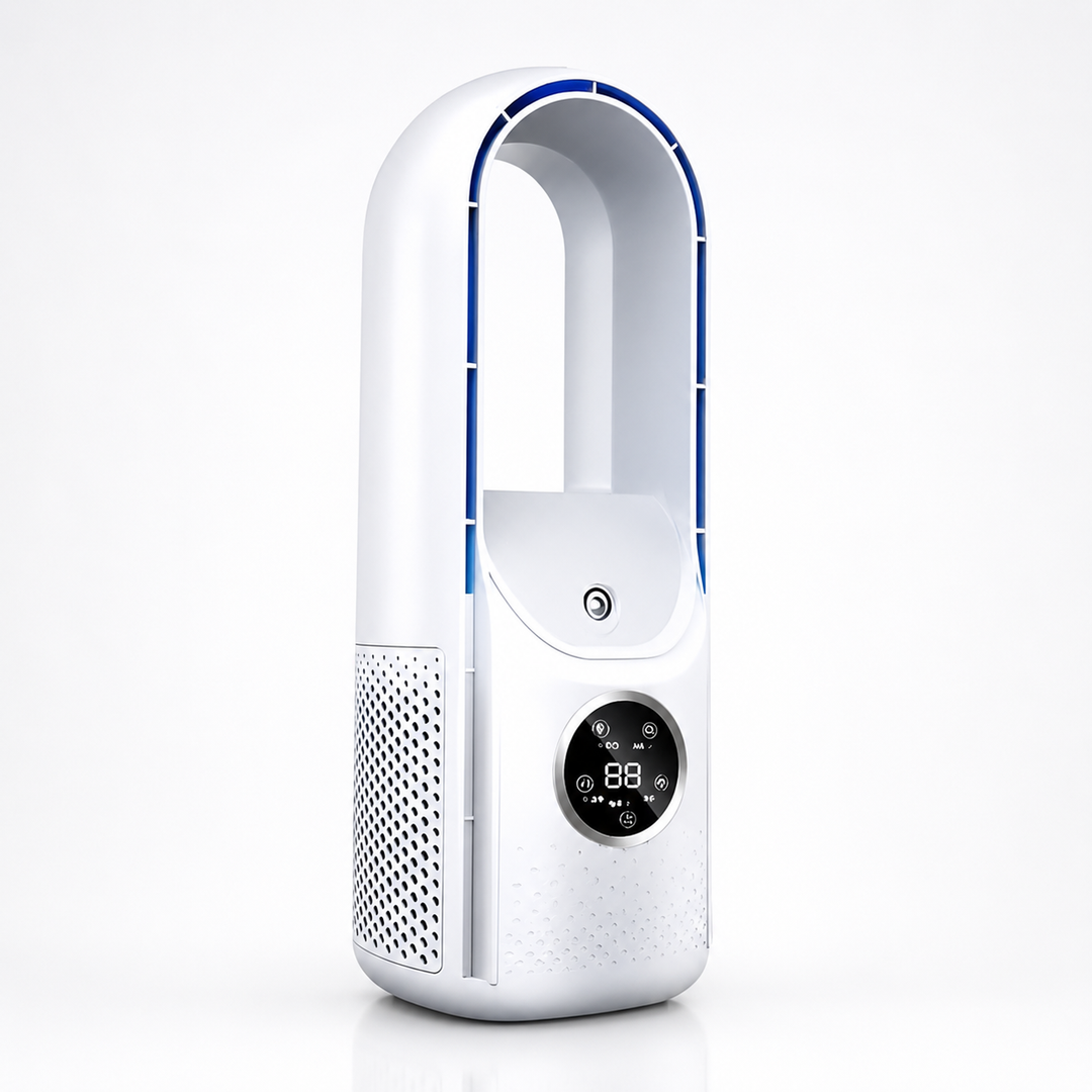 Portable Air Conditioner Bladeless Quiet Cooling Fan