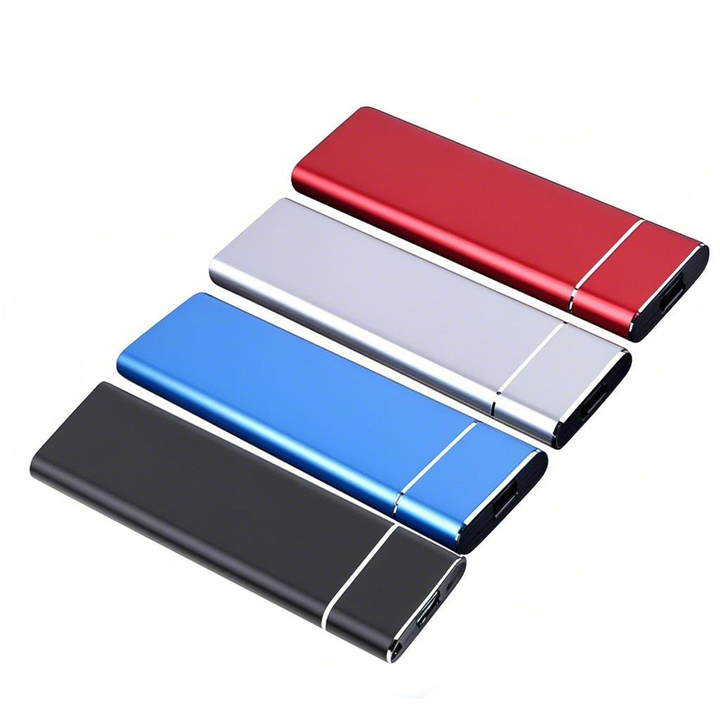 External Hard Drive Portable USB C Ultra Thin 500GB Storage