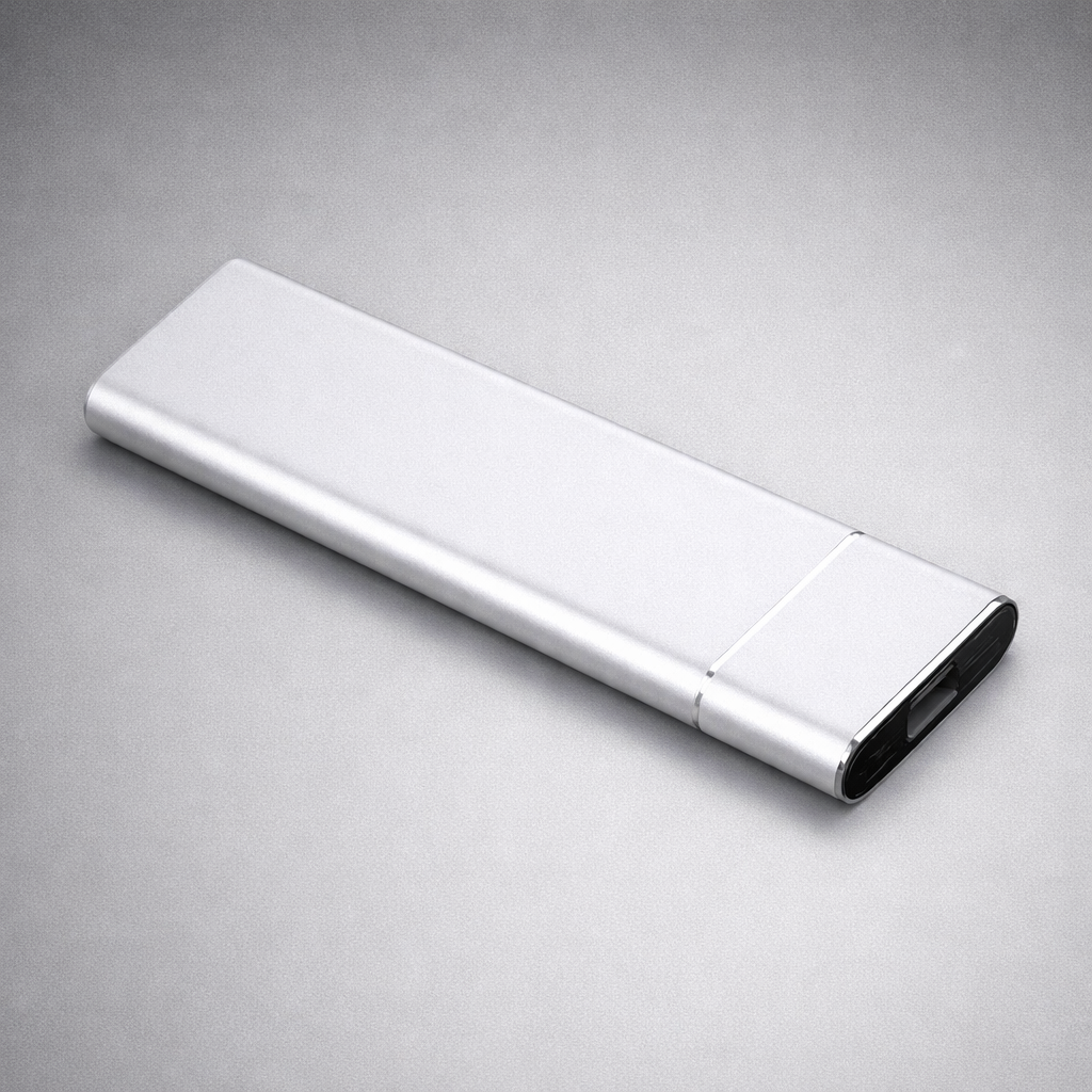 External Hard Drive Portable USB C Ultra Thin 500GB Storage