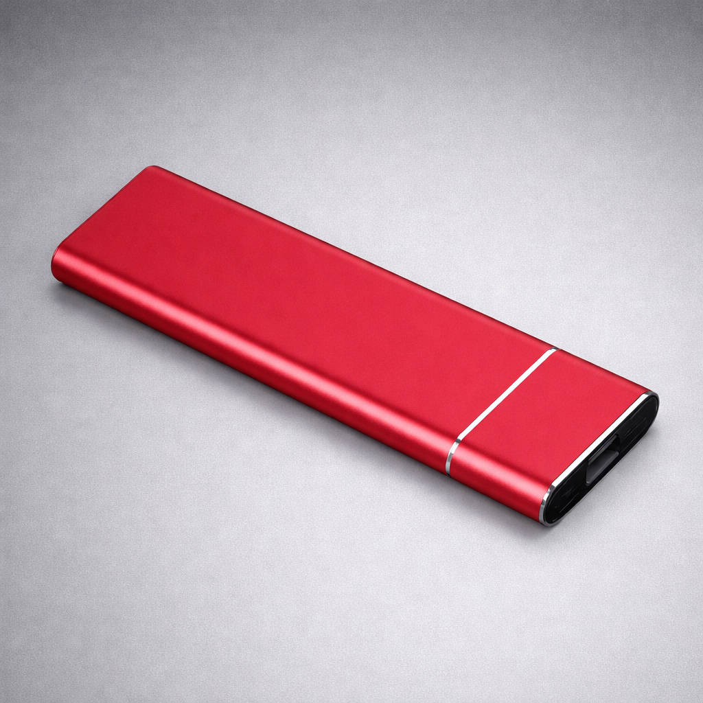 External Hard Drive Portable USB C Ultra Thin 500GB Storage