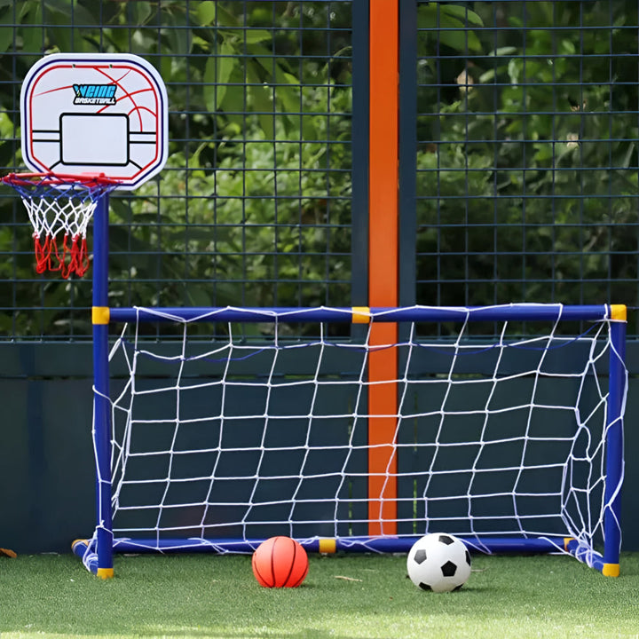 Portable Soccer Goal Basketball Toy Outdoor Sports