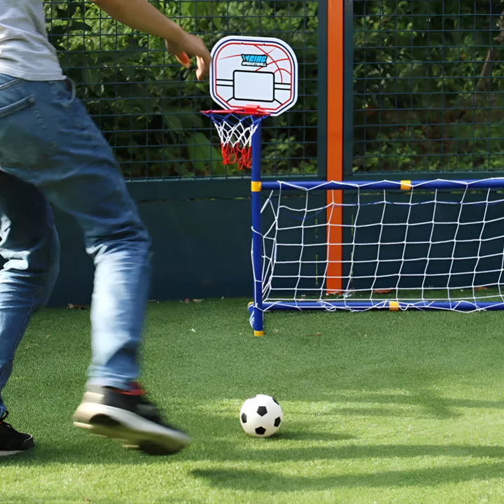 Portable Soccer Goal Basketball Toy Outdoor Sports