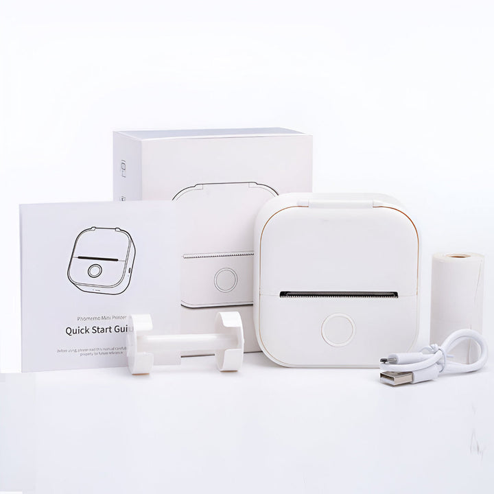 Portable Thermal Printer Bluetooth Pocket Photo Label Device