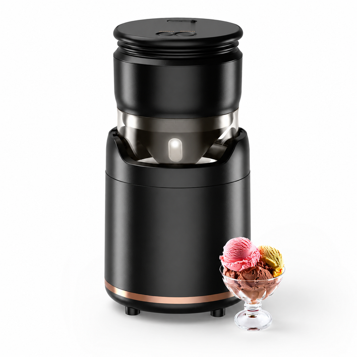 Portable Ice Cream Maker Frozen Yogurt Machine Compact Easy