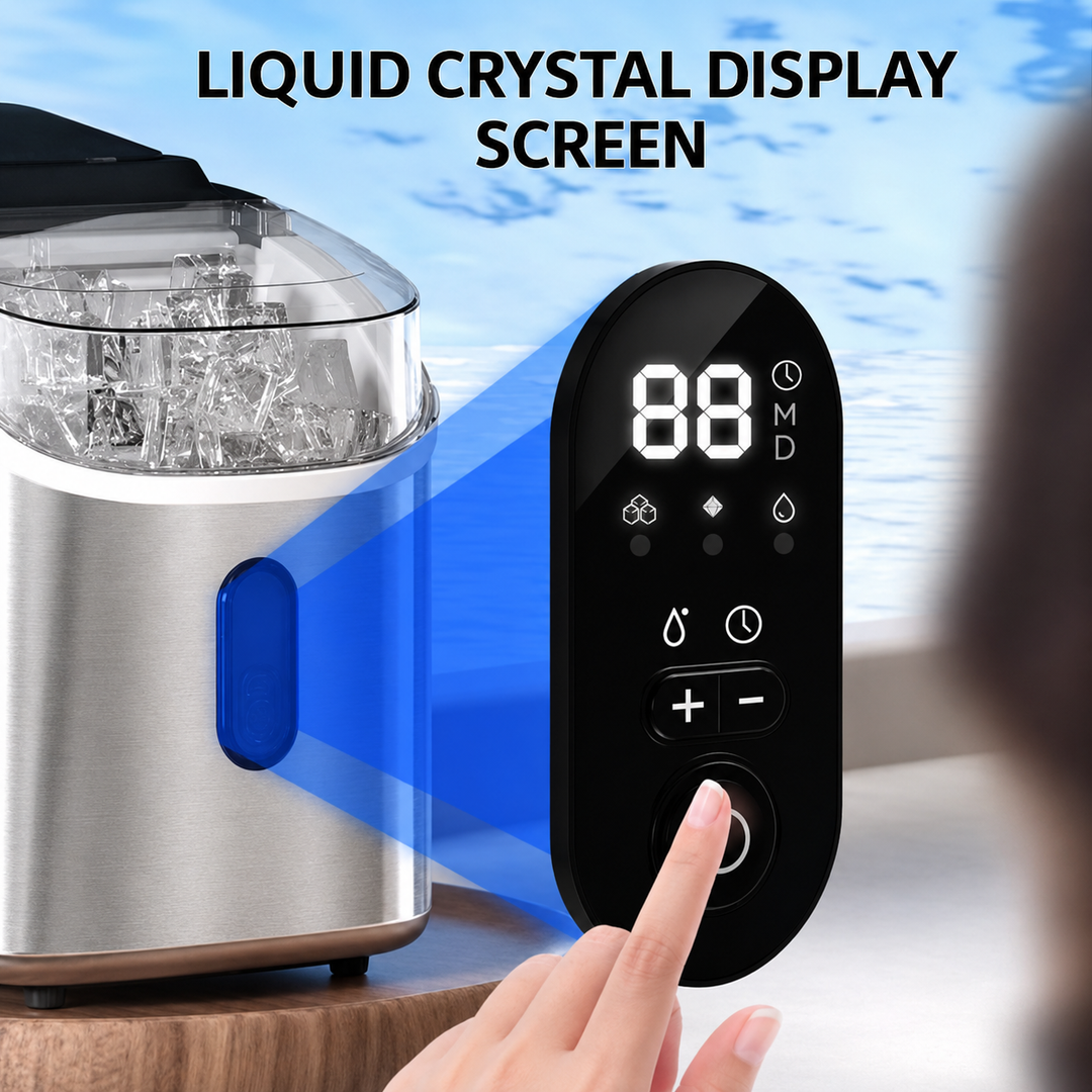 Portable Ice Maker Machine Countertop Self-cleaning Ice Maker