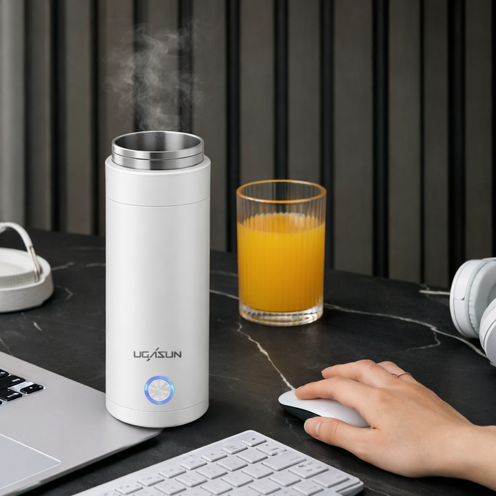 Electric Kettle Portable Travel Stainless Steel Mini Water Boiler