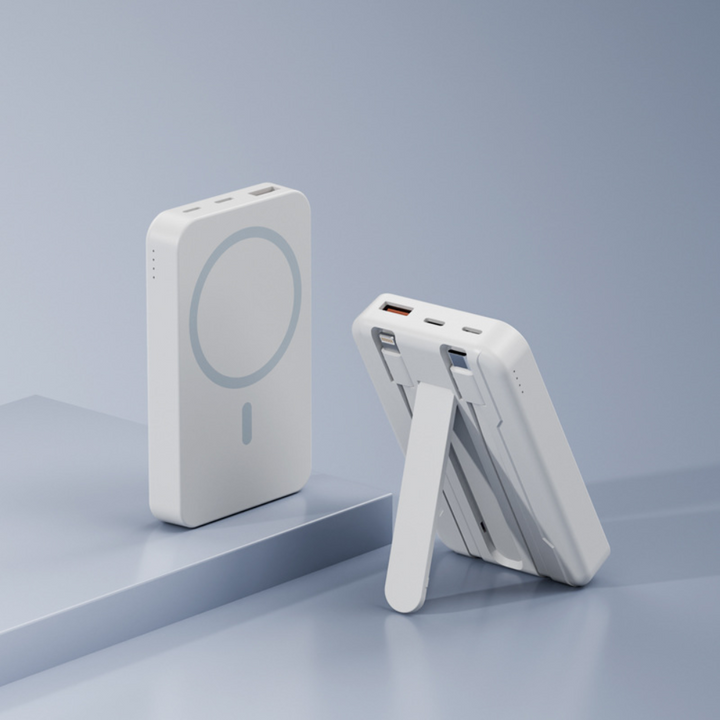 Power Bank Magnetic Wireless Portable Charger Stand