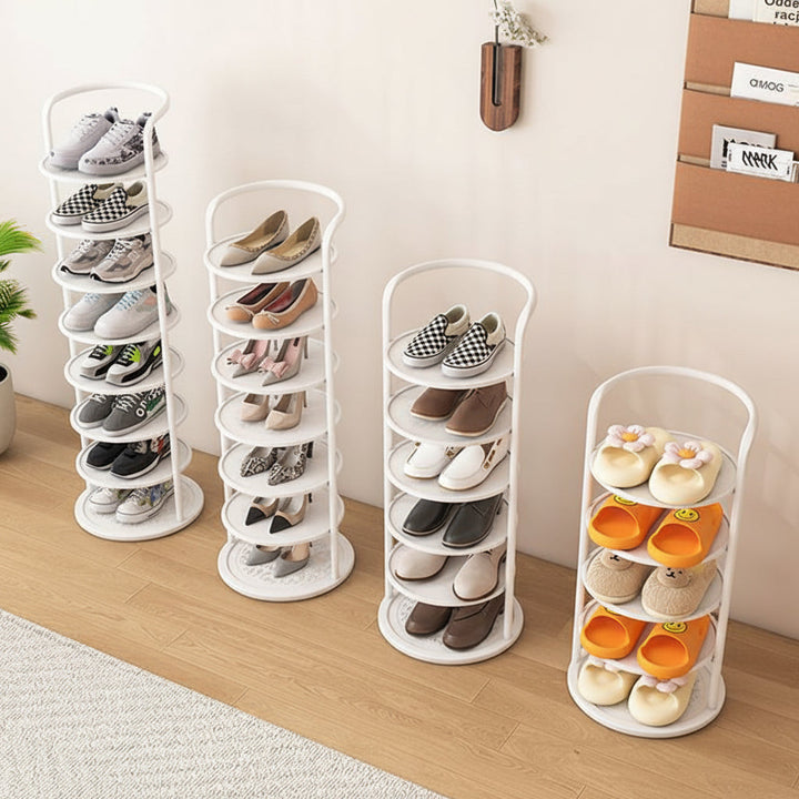 Shoe Rack Vertical Storage Metal Organizer Entryway Closet