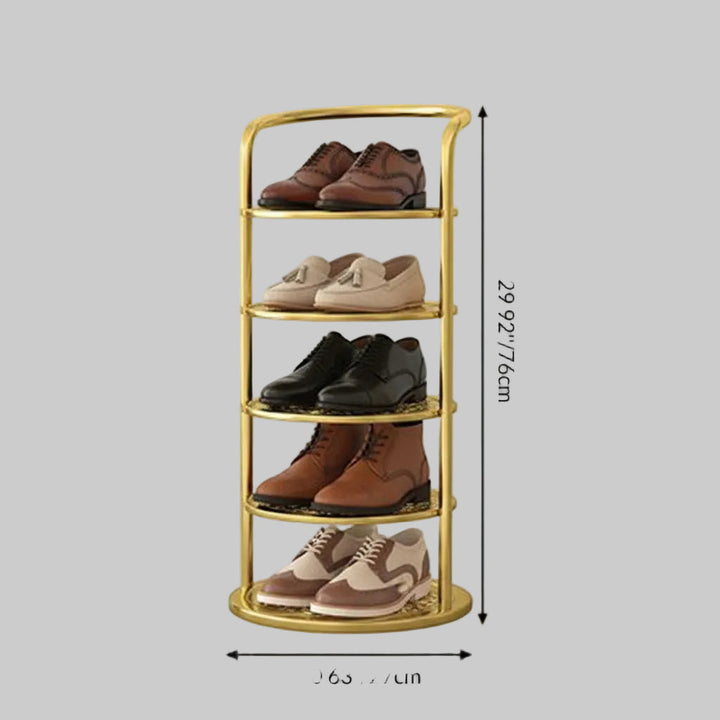Shoe Rack Vertical Storage Metal Organizer Entryway Closet