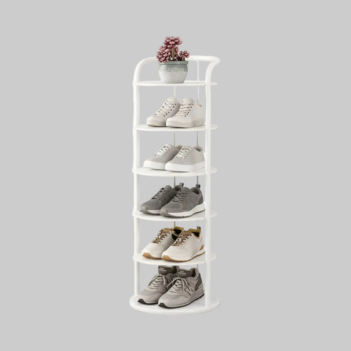 Shoe Rack Vertical Storage Metal Organizer Entryway Closet