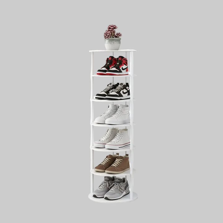 Shoe Rack Vertical Storage Metal Organizer Entryway Closet
