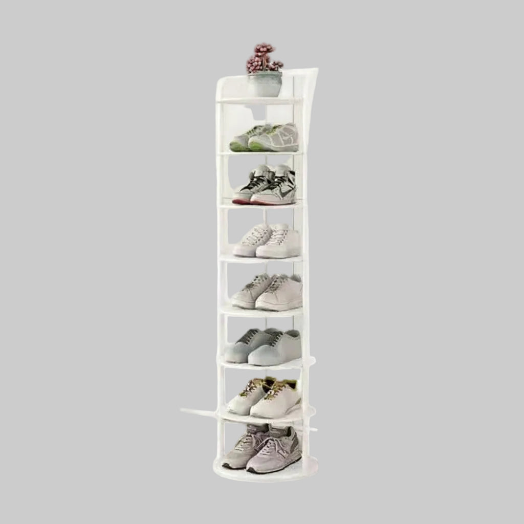 Shoe Rack Vertical Storage Metal Organizer Entryway Closet