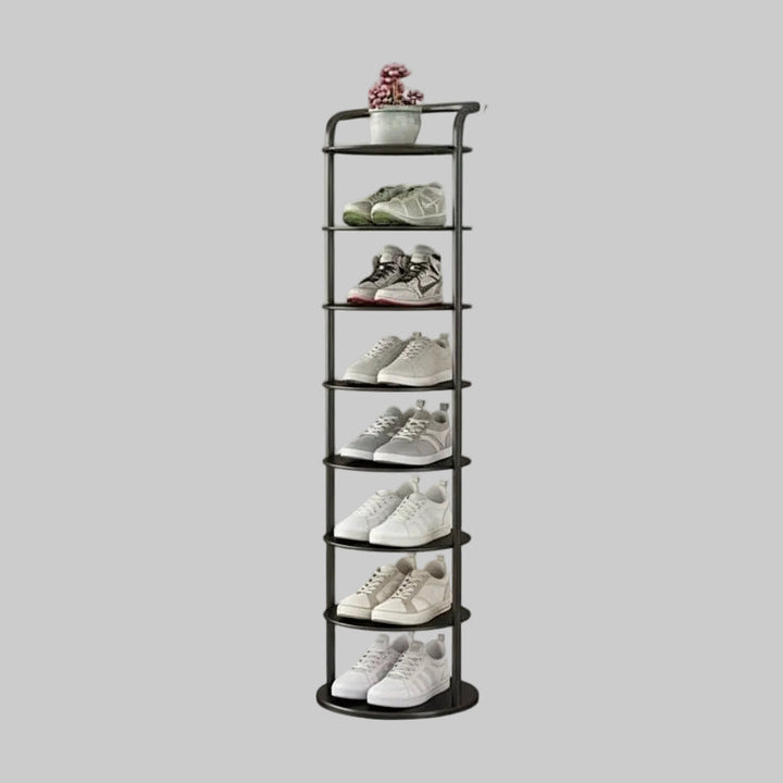 Shoe Rack Vertical Storage Metal Organizer Entryway Closet