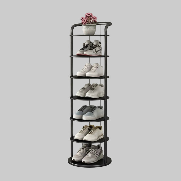 Shoe Rack Vertical Storage Metal Organizer Entryway Closet