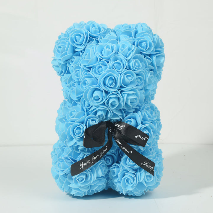Artificial Flower Rose Bear Foam Valentine’s Gift